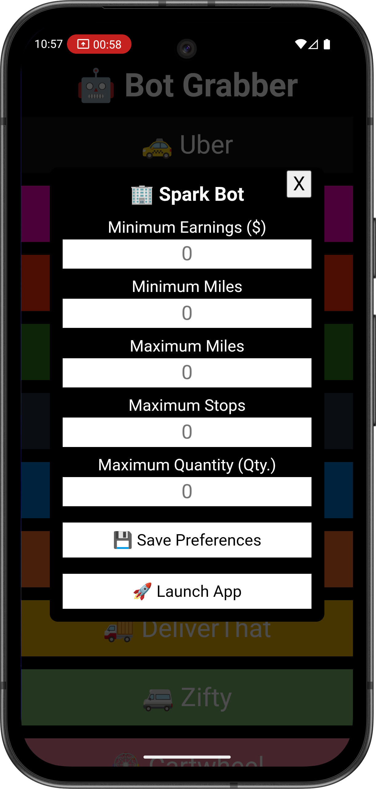 Bot Grabber Preferences 3