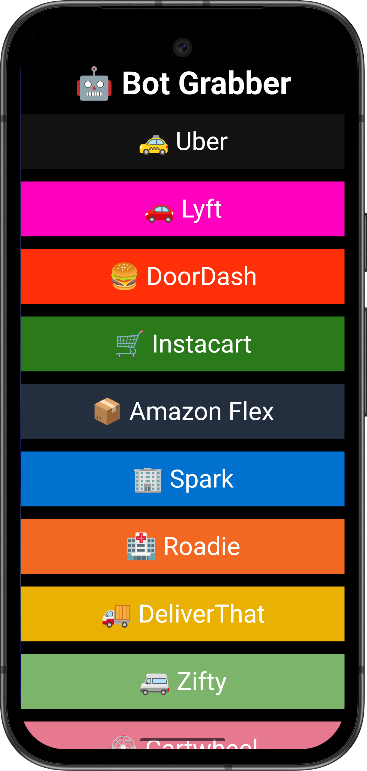 Bot Grabber Premium Device